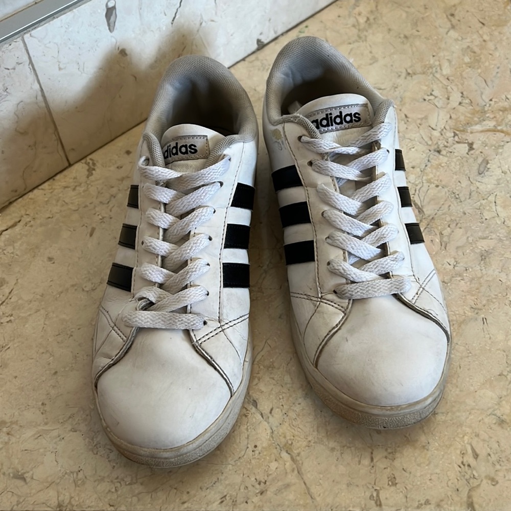 Adidas three stripe sneakers